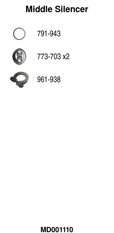 Mittelschalldämpfer