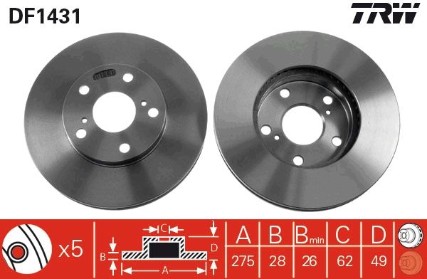 PAIRE DE DISQUES  9900