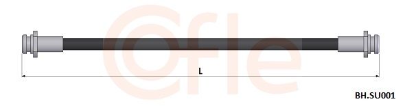 92.BH.SU001 COFLE fékcső