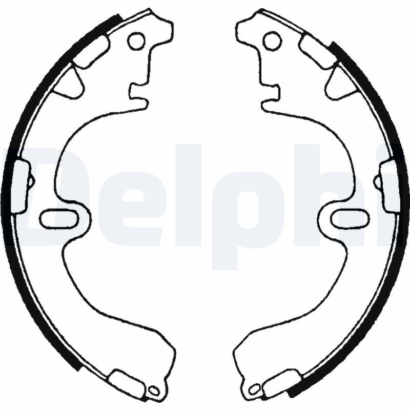 BRP BRS1600 Brake Shoe Set