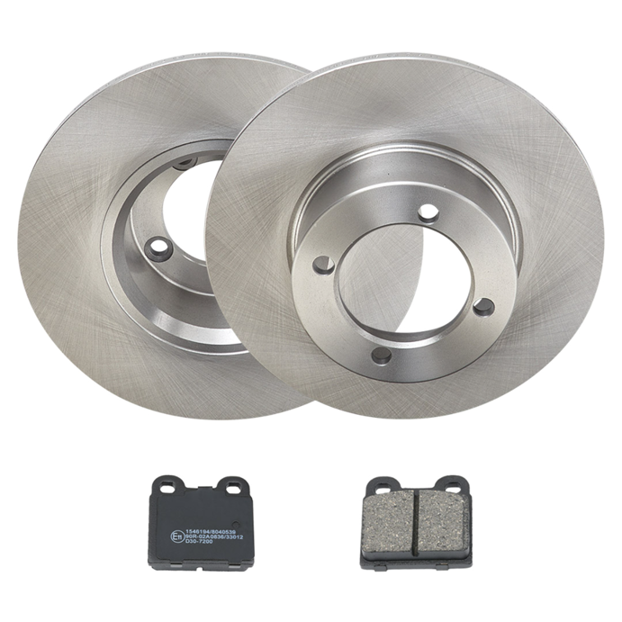 Remmenset, remschijf