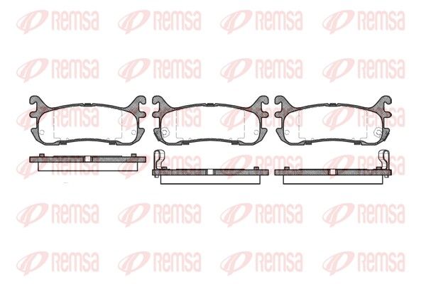 Premium Rear Brake Pad Set Premium Rear Brake Pad Set