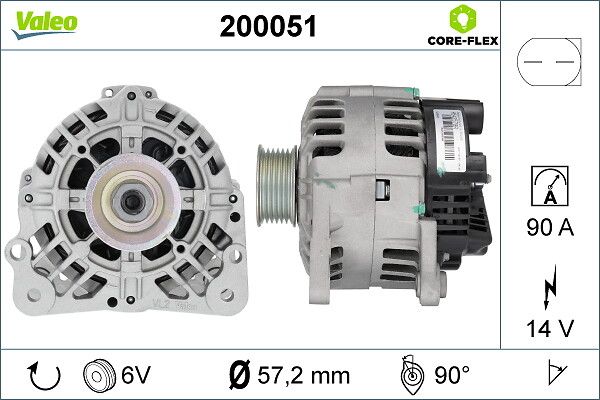 Valeo 200051 Generator