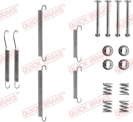 QUICK BRAKE 105-0713 - Zubeh&ouml;rsatz, Feststellbremsbacken