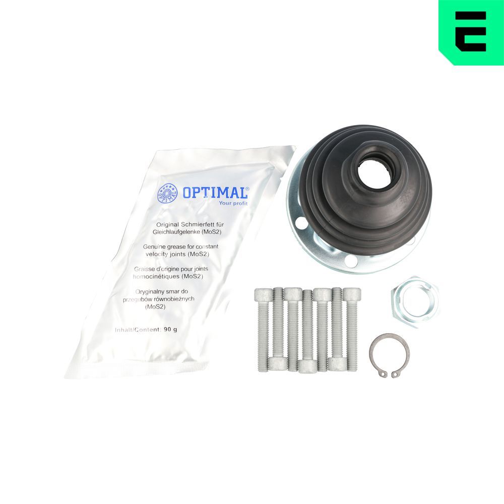 Faltenbalgsatz, Antriebswelle