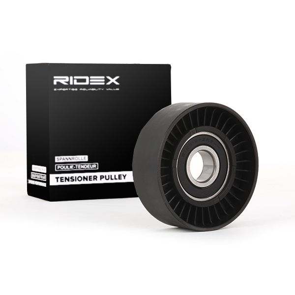 RIDEX 312D0013 Deflection/Guide Pulley, V-ribbed belt