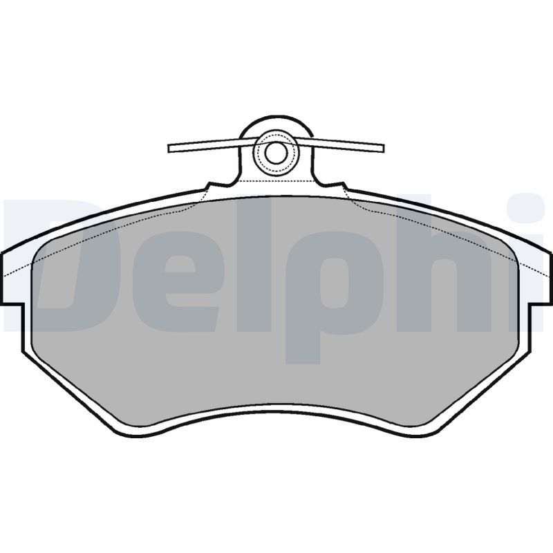 JEU DE PLAQUETTES DE FREIN  0701