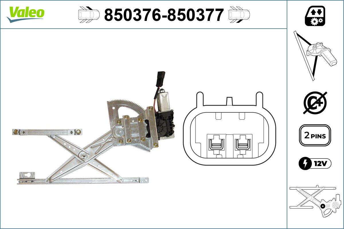 VALEO 850376 - Fensterheber