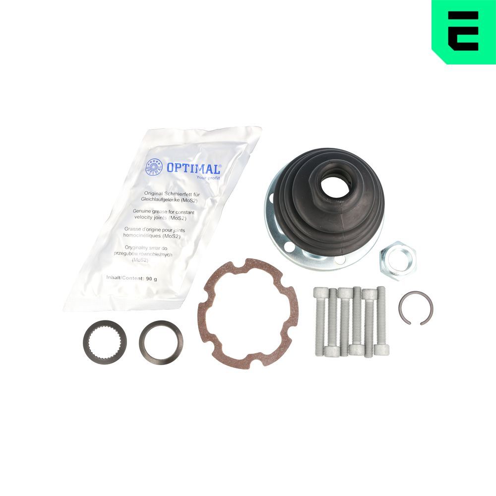 Faltenbalgsatz, Antriebswelle