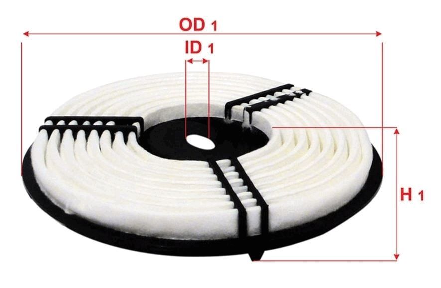 AIR FILTER FITS A499 - TecDoc Only
