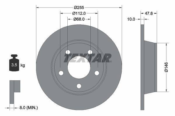 Brake Disc 92117303