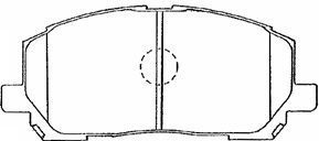 Juego de balatas de freno