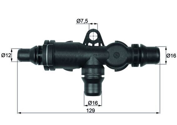 Thermostat, oil cooling TO 4 82