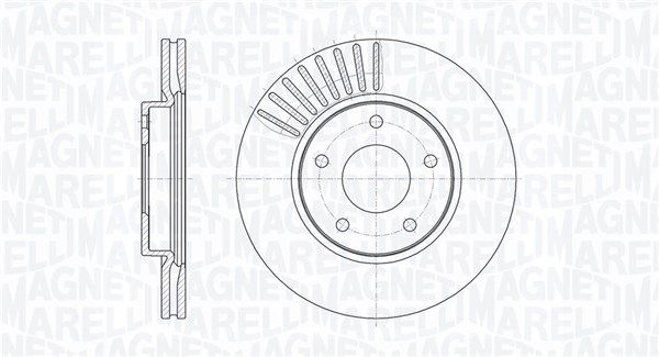 361302040618 MAGNETI MARELLI féktárcsa