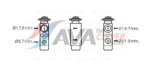 Expansionsventil, Klimaanlage
