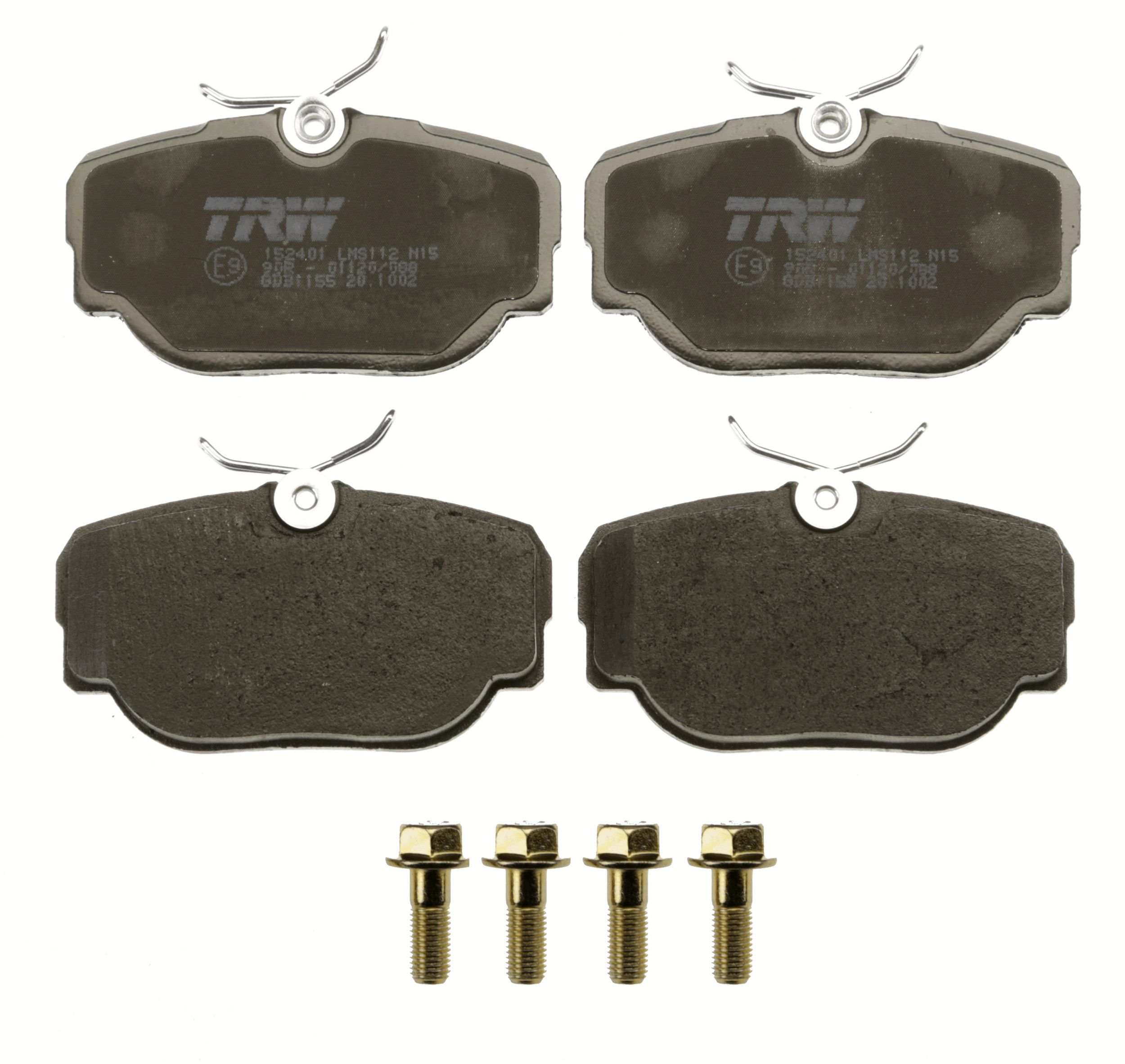 TRW DISC BRAKE PADS - TecDoc 2
