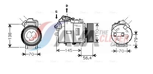 Kompressor, Klimaanlage