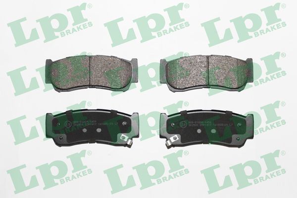 Brake Pad Set, disc brake 05P1417