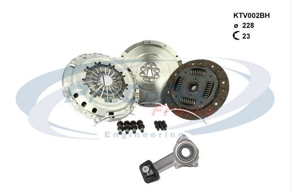 KIT DEMBRAYAGE  VOLANT MOTEUR