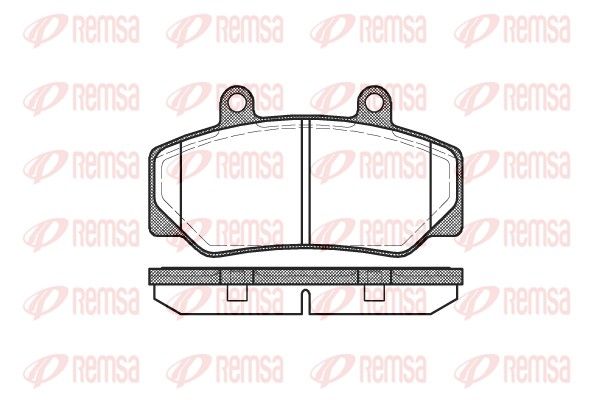 Brake Pad Set, disc brake 0176.20