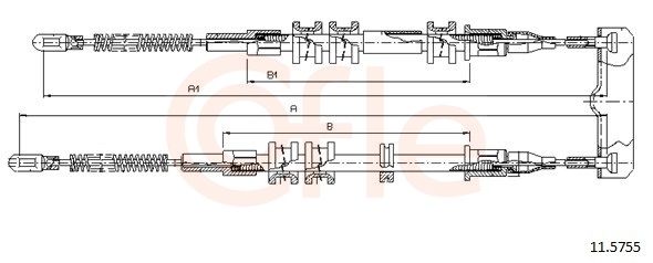 Seilzug, Feststellbremse