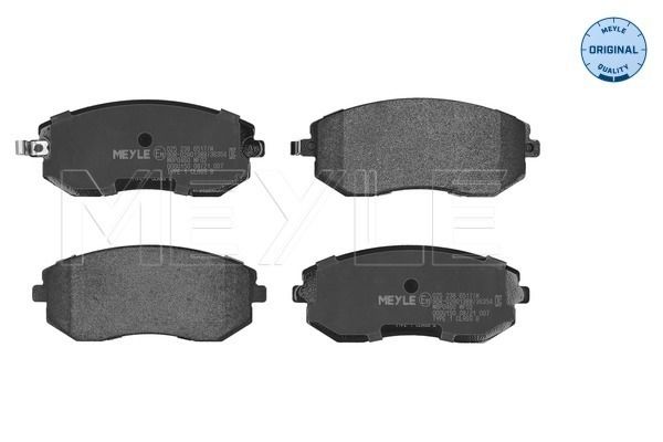 Brake Pad Set, disc brake 025 238 6517/W