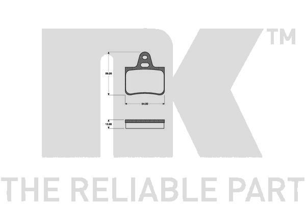 Bremsbelagsatz, Scheibenbremse