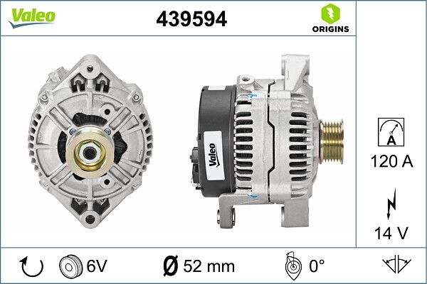 VALEO 439594 - Generator