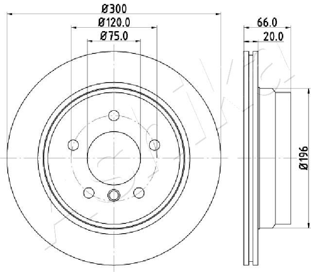 Brake Disc 61-00-0114