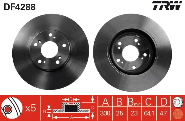 Brake Disc DF4288