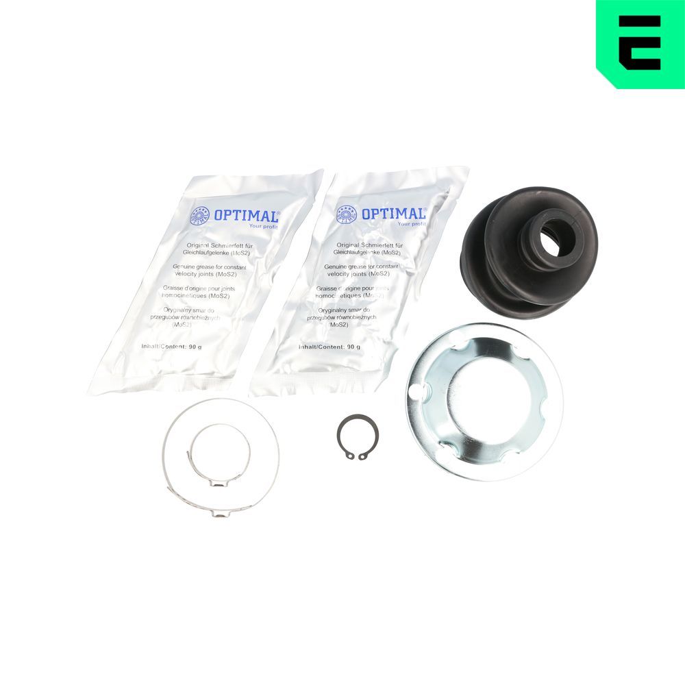 Faltenbalgsatz, Antriebswelle