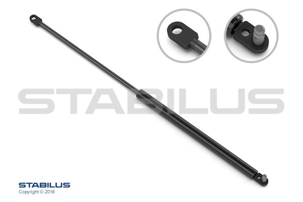 Gasfeder, Koffer-/Laderaum