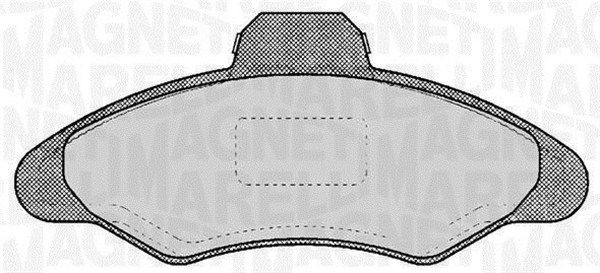 Bremsbelagsatz, Scheibenbremse