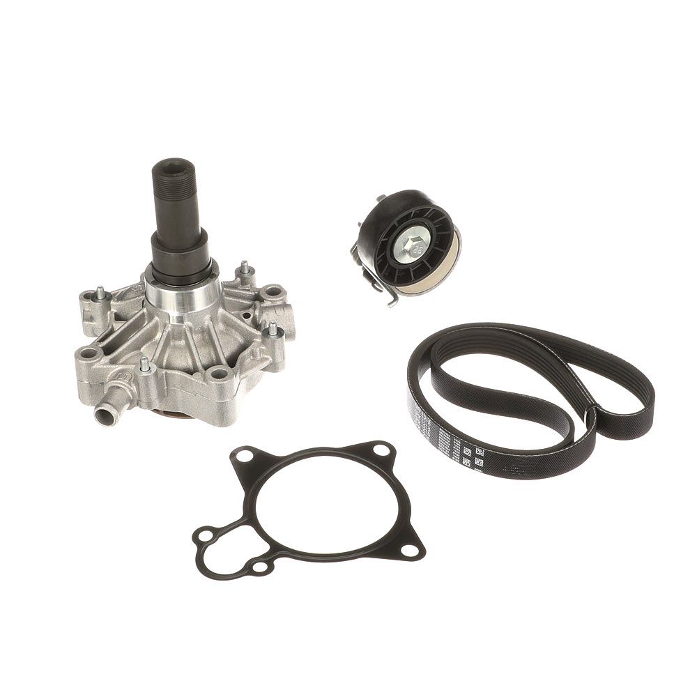 vandens siurblys + V formos rumbuotas diržas, komplektas