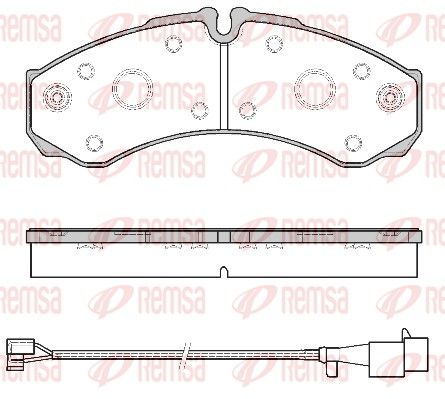 Premium Rear Brake Pad Set Premium Rear Brake Pad Set