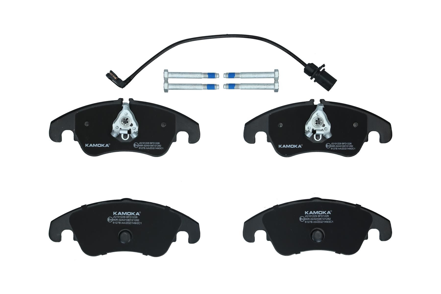 KAMOKA JQ101229 - Bremsbelagsatz, Scheibenbremse