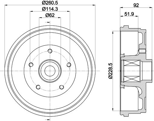 TAMBOUR DE FREIN