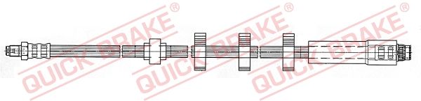 37.917 QUICK BRAKE fékcső