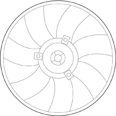 069422228010 MAGNETI MARELLI ventilátor, motorhűtés