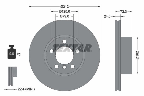 Brake Disc 92261805