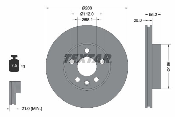 Brake Disc 92074203