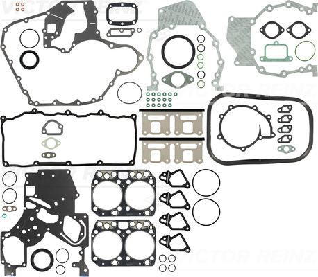 Juego completo de empaques, motor