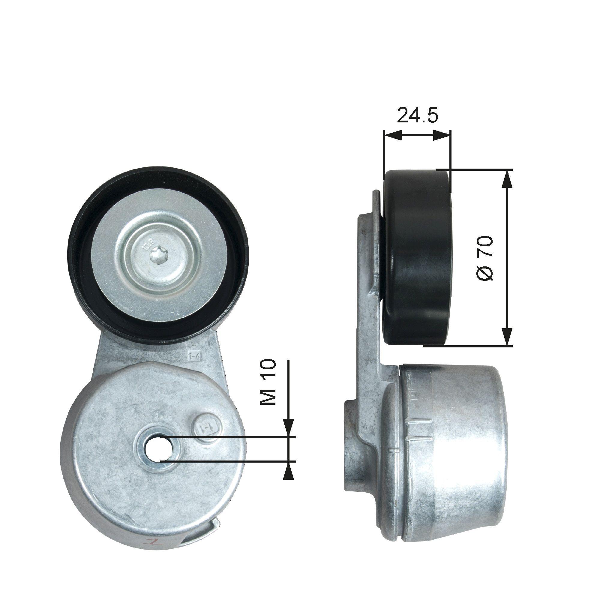 Belt Tensioner, V-ribbed belt T39375