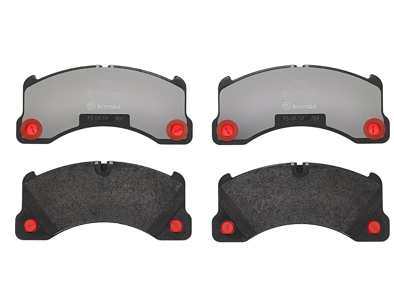 Brembo P 65 017 Bremsbelagsatz, Scheibenbremse
