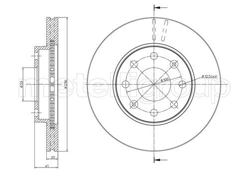 Brake Disc 23-0790C