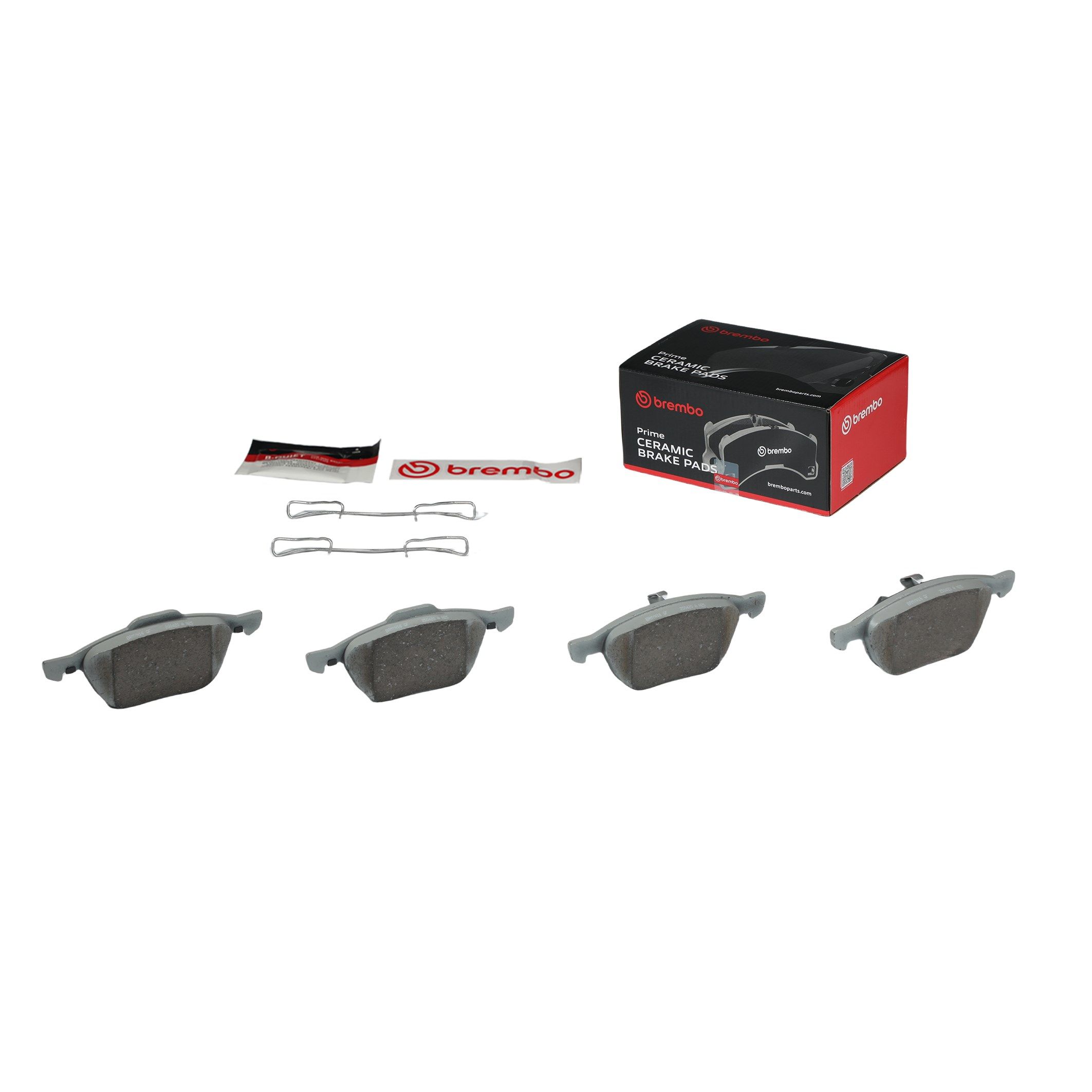 BREMBO DISC PAD -  MAZDA MAZDA3 (BK) 2.0 03-09 (FRT) - TecDoc 2