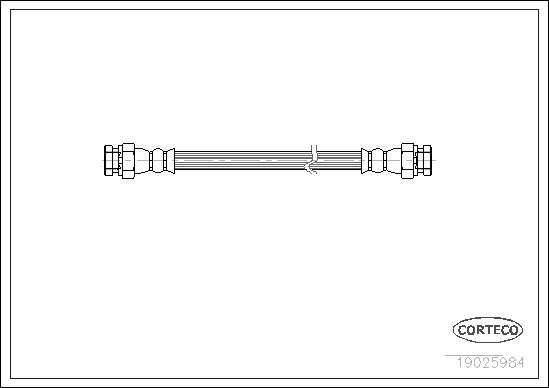 FLEXIBLE DE FREIN NISSAN CHERRY,  0705