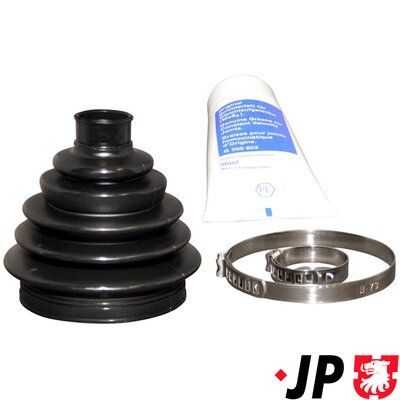 Faltenbalgsatz, Antriebswelle