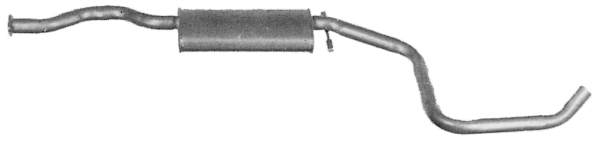 Mittelschalld&auml;mpfer