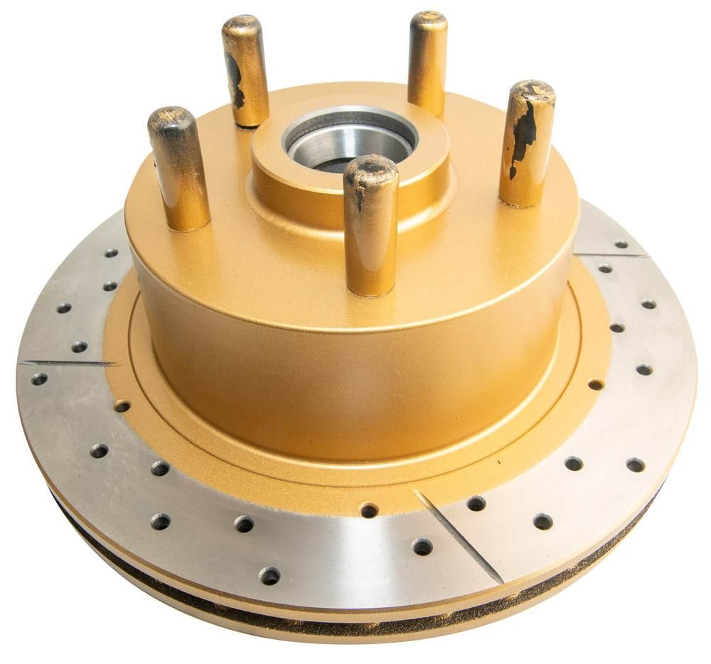 Street Gold Cross-drill/slotted KP [ Holden 78-92 VB-VP ] HUB TYPE - TecDoc 1